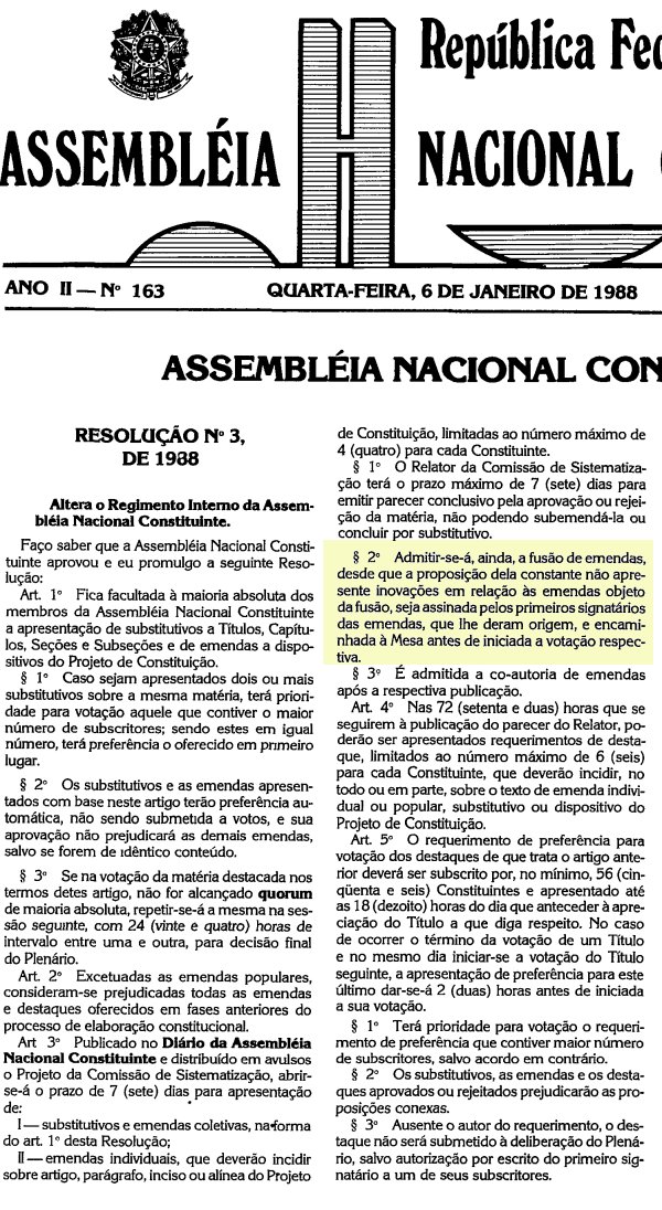 Resolução n. 3 da ANC